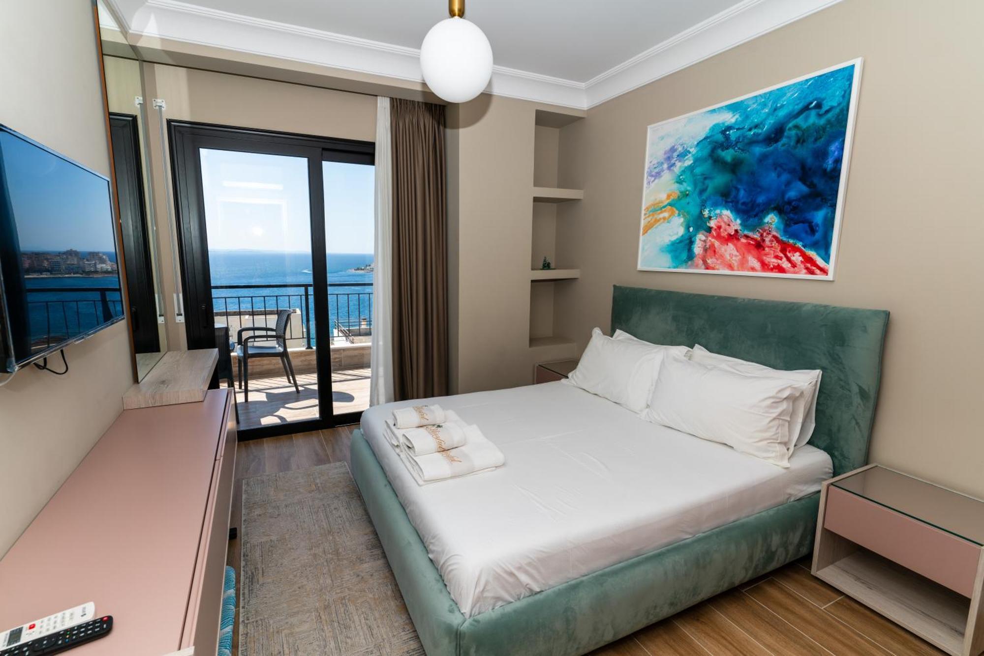 Blissful Apartments Sarande Exterior photo